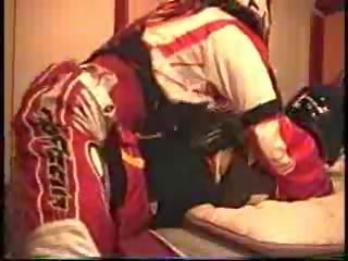 Sex video in Motocross Gear