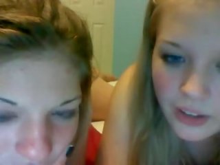 Blonde Teens During Crazybate Chat New clip