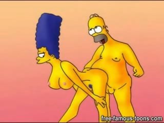 Marge simpson người lớn video