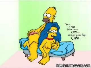 Marge Simpson adult video