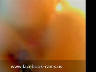 Amazing amateur Facebook femme fatale anal on webcam