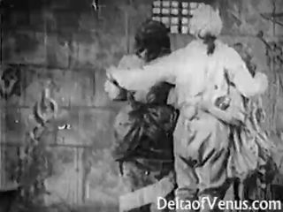 Bastille dan - antično seks posnetek 1920s