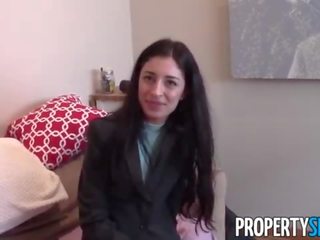 PropertySex - Stunning real estate agent turns out to be naughty hooker