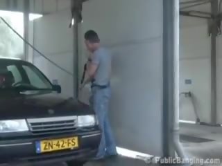 Public Fuck At Carwash