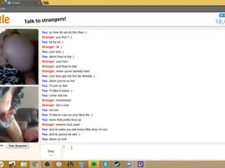 Incredible teen masturbating for me on omegle