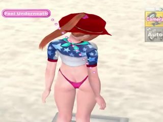 Affascinante spiaggia 3 gameplay - hentai gioco