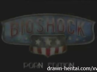 Bioshock Infinite Hentai - Wake up xxx film from Elizabeth