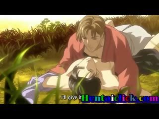 Hentai homossexual ao ar livre anal prick pumped
