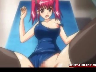 Swimsuit anime co-edukasyon pagtatalik na pampaa fucked