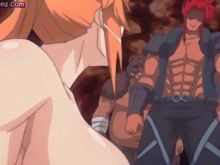 Anime tramp wird massiv brüste gefickt
