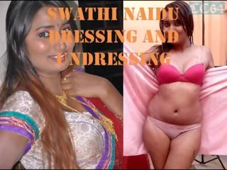 Swathi naidu dressing - svlékání - 01