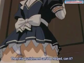 Maids doing bayan movie training for the new staff hentai