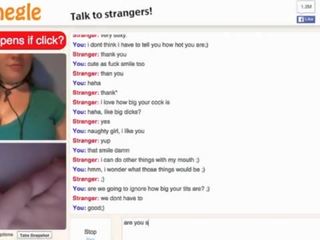 Big tit girlfriend teases on omegle