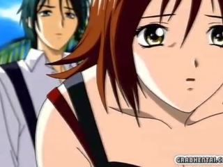 Delightful hentai maid sixty nine oralsex with her boss