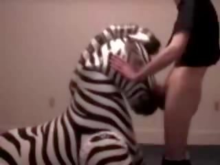 Zebra Gets Throat Fucked By Pervert bloke show