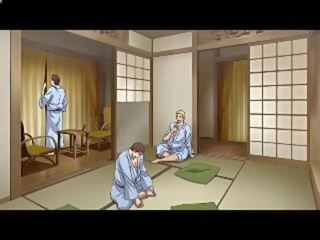 Ganbang ใน การอาบน้ำ ด้วย jap ผู้หญิง (hentai)-- สกปรก วีดีโอ แคม 