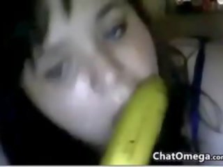 Bögyös kamera szerető -val egy banán