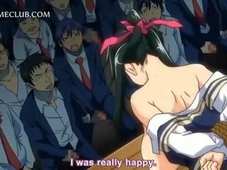 Gigantyczne wrestler hardcore pieprzenie za słodkie anime mademoiselle