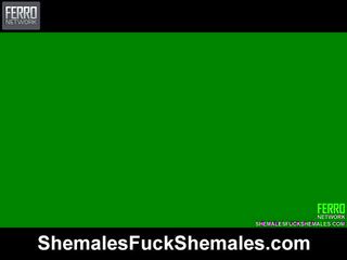 Awesome Shemales Fuck Shemales vid With Amazing adult video Stars Kawana
