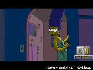 Simpsons قذر فيديو - الاباحية ليل
