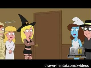 Family buddy dirty movie - Meg comes into closet