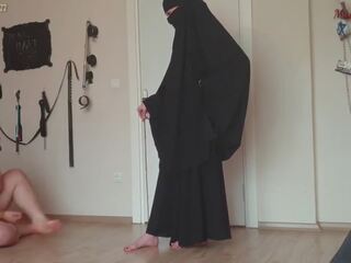 Muslim pacar perempuan canes gemuk budak