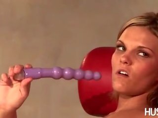 Great Blonde Mackenzee Pierce Gets Her Slit Boned With A Hard Toy Unti She Cums