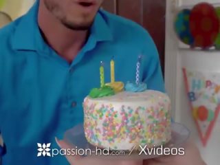 PASSION-HD Big Booty Blonde Romantic Birthday x rated clip