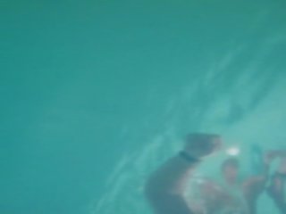 Underwater in Public Pool, Free Free Public Tube HD dirty movie f7
