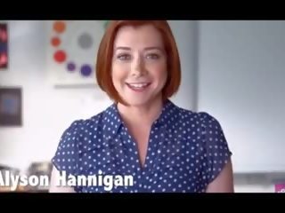 Alyson hannigan κόπανος μακριά από πρόκληση, ελεύθερα σεξ ταινία 10