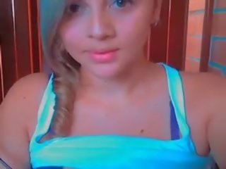 Webcam xx: colombien & grand naturel seins adulte agrafe montrer