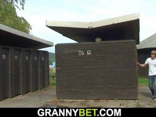 Old Granny is Nailed in the Changing Room: Free HD x rated clip 54