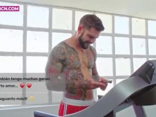Veľký putz tattoed svalnaté človek jebanie drsné s milfka blondýna splendid latinskoamerické veľký prsia venus afrodita