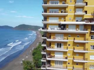 Fucking on the Penthouse balcony in Jaco Beach Costa Rica &lpar; Andy Savage & SukiSukiGirl &rpar;