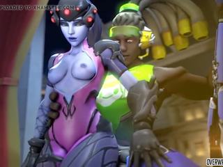 Alluring Overwatch Heroes Blowing shaft and Getting Fucked