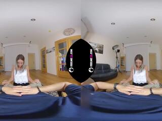 Alissa büyük anne 18yo genç bayan virtual 3d lapdance: flört film c6