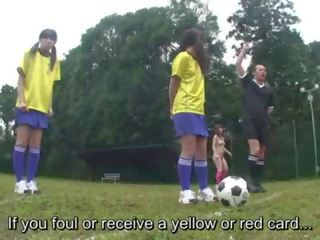 Untertitelt enf cmnf japanisch nudist fußball penalty spiel hd