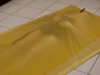 Kigurumi Vibrating in Vacuum Bed 2, Free sex clip 37