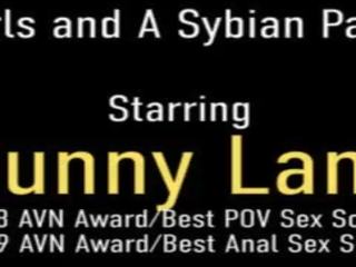 Superb Sybian Snatch adult clip With Busty Vicky Vette Sunny Lane & Jenna Foxx