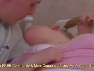 Fat Young strumpet Drains A phallus In Her Mouth