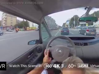 [holivr] कार पॉर्न adventure 100% driving बकवास 360 vr x गाली दिया वीडियो