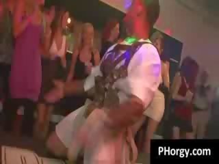 Drunk party sluts cat control their urges and lead Dr. humping and blowing the dancers