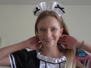 Beguiling Maid Riley Star goes into You Cum