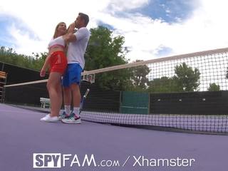 Spyfam passo bro dá passo sis ténis lessons & grande membro