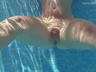 Jessica Lincoln gets libidinous and Naked in the Pool: xxx clip 13