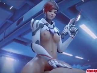 Overwatch adult video Compilation with Dva and Widowmaker: xxx video 64