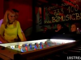 Exciting xxx video inside the bar