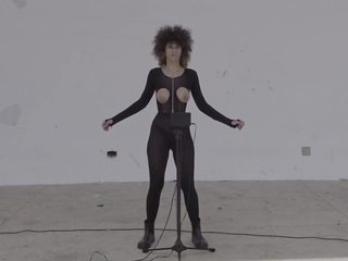 Shaking Tits by Theremin to lead Music 3, adult movie 6b