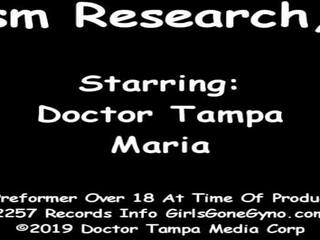 Maria Signs Up For Orgasm Research At doctor Tampa's Clinic