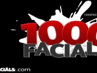1000facials passionné ado hannah hays aime suçage quéquette & des soins du visage